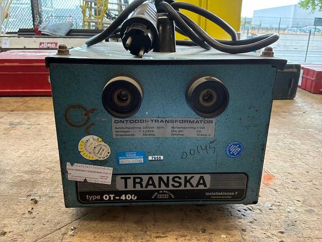Transka ot-400 ontdooi transformator - afbeelding 1 van  3