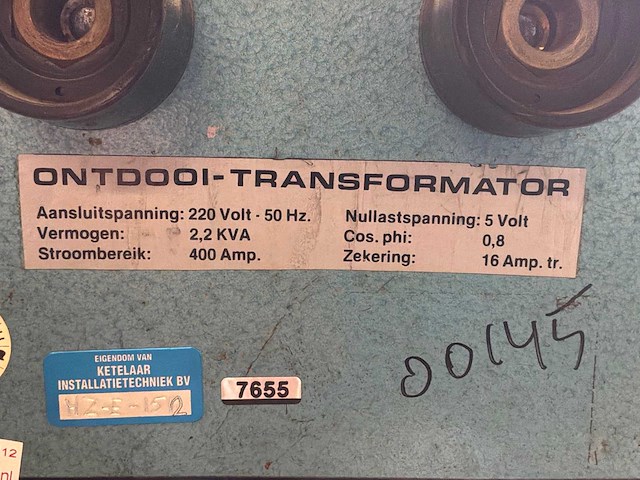 Transka ot-400 ontdooi transformator - afbeelding 2 van  3