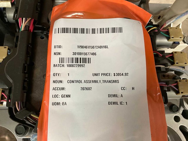 Transmission control assembly - afbeelding 5 van  5
