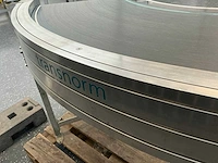 Transnorm transportband bocht 90 graden met motor - afbeelding 3 van  12