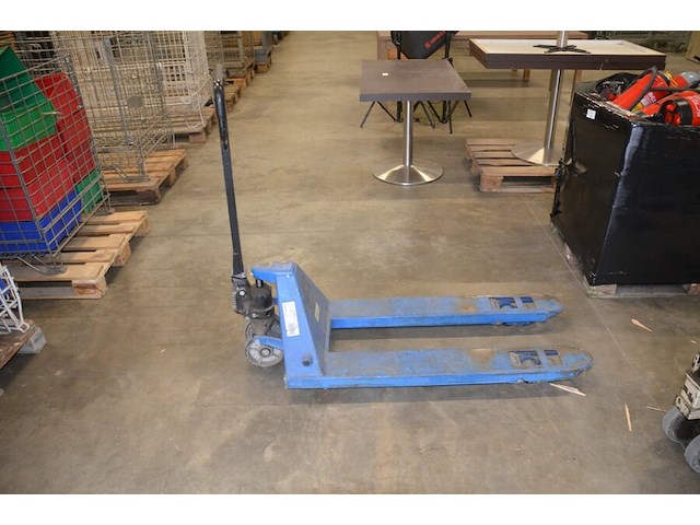 Transpallet blauw 2500kg - afbeelding 1 van  7