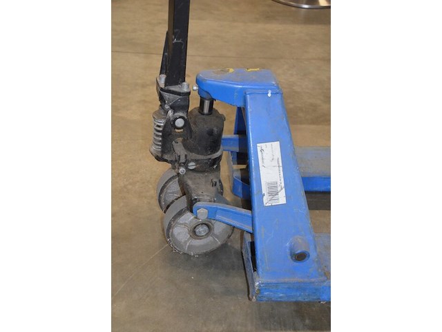 Transpallet blauw 2500kg - afbeelding 6 van  7