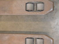 Transpallet rood a.t.i.b. 2500kg - afbeelding 9 van  12