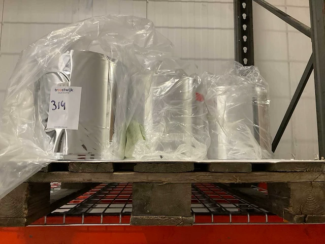 Transparante kunststof verpakkingsfolie op rol (10x) - afbeelding 1 van  2
