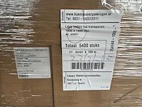 Transparante ldpe vellen (1400 x 1400 mm) (7400x) - afbeelding 3 van  3