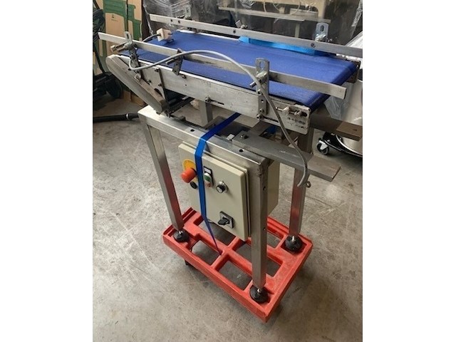 Transport bandje in combinatie printkop eigenbouw, blauw, bouwjaar 2017 - afbeelding 1 van  3