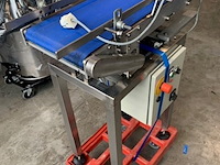 Transport bandje in combinatie printkop eigenbouw, blauw, bouwjaar 2017 - afbeelding 2 van  3
