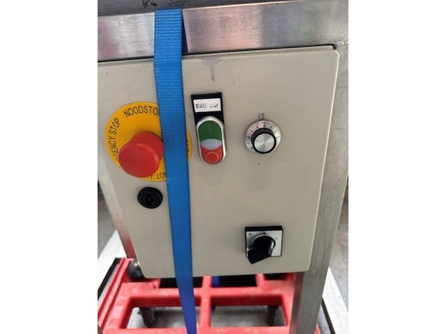 Transport bandje in combinatie printkop eigenbouw, blauw, bouwjaar 2017 - afbeelding 3 van  3