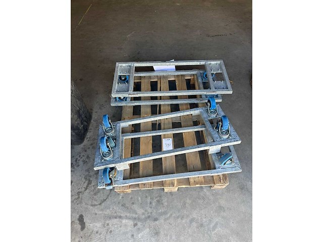 Transport dolley 100cm x 40 cm - afbeelding 2 van  2