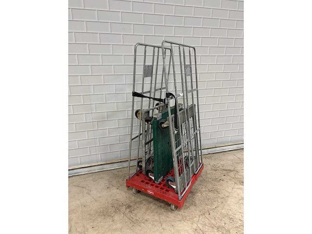 Transport dolly met rolcontainer (3x) - afbeelding 2 van  4