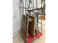 Transport dolly met rolcontainer (3x) - afbeelding 3 van  4