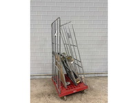 Transport dolly met rolcontainer (3x) - afbeelding 1 van  3
