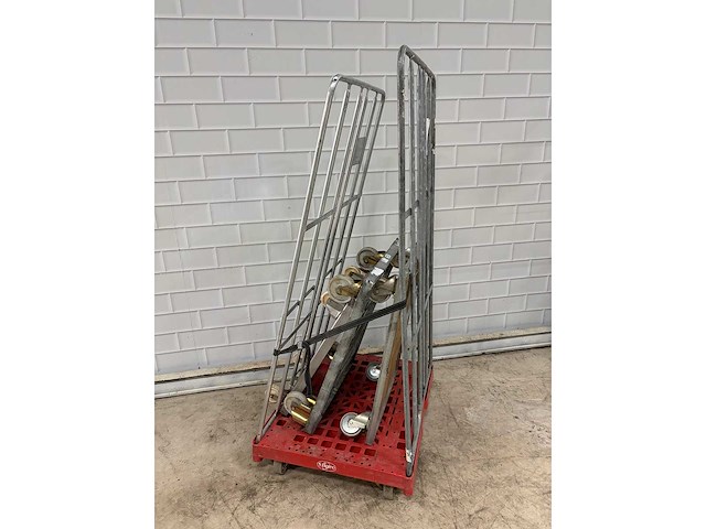 Transport dolly met rolcontainer (3x) - afbeelding 2 van  3