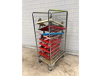 Transport dolly met rolcontainer (8x) - afbeelding 2 van  4