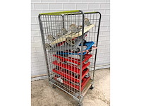 Transport dolly met rolcontainer (8x) - afbeelding 3 van  4