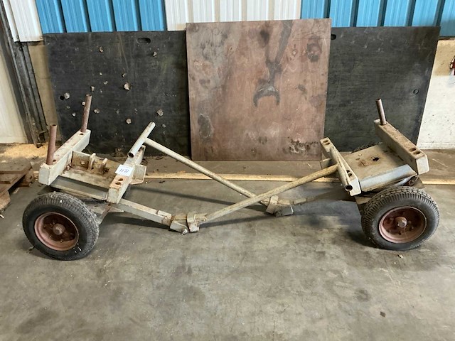 Transport kar met draaikrans (2x) - afbeelding 2 van  4