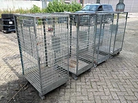 Transport karren winkelwagen (4x) - afbeelding 4 van  6