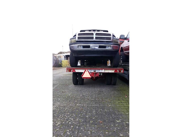 Transport-/platte wagen - landbouw-/balenwagen - platte wagen - afbeelding 5 van  12