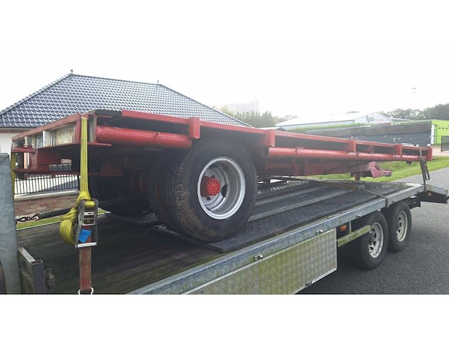 Transport-/platte wagen - landbouw-/balenwagen - platte wagen - afbeelding 6 van  12