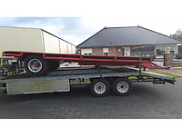 Transport-/platte wagen - landbouw-/balenwagen - platte wagen - afbeelding 7 van  12
