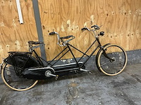 Transport tandem vintage oldtimer tandem - afbeelding 15 van  25