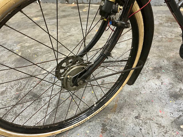 Transport tandem vintage oldtimer tandem - afbeelding 20 van  25