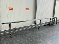 Transportband met motor