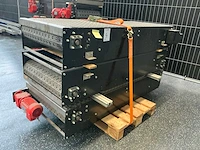 Transportband rollenbaan breed met motor (3x)