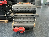 Transportband rollenbaan breed met motor (3x) - afbeelding 8 van  15
