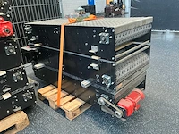 Transportband rollenbaan breed met motor (3x) - afbeelding 10 van  15