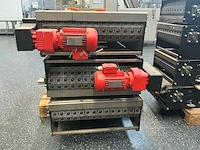 Transportband rollenbaan breed met motor (3x) - afbeelding 12 van  15