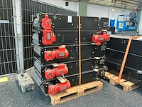 Transportband rollenbaan smal met motor (5x)