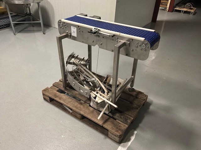 Transportband, rvs - afbeelding 1 van  7