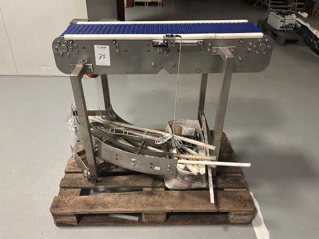 Transportband, rvs - afbeelding 3 van  7