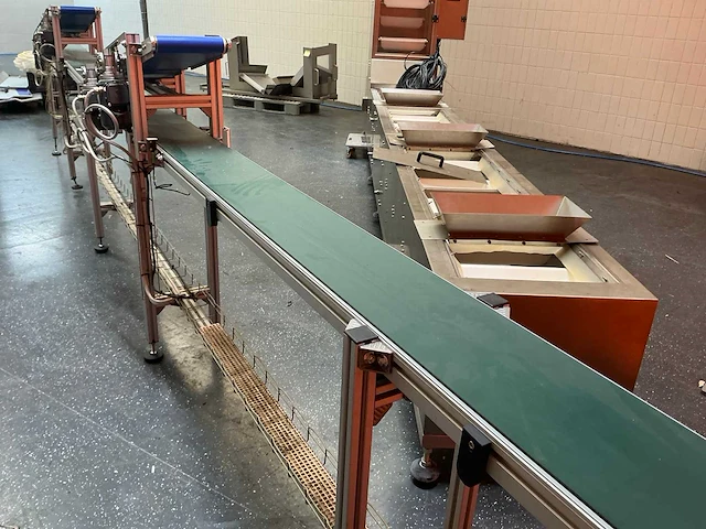 Transportband smal met 5 motoren - afbeelding 5 van  22