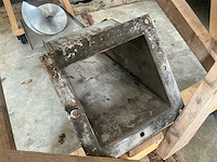 Transportbanden en vijzelsysteem met doseertrechter – onderdeel van complete lijn (zie combikavel 5) - afbeelding 3 van  23