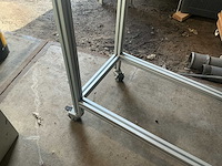 Transportbanden en vijzelsysteem met doseertrechter – onderdeel van complete lijn (zie combikavel 5) - afbeelding 16 van  23