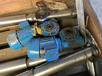 Transportbandrollen met reductormotor (3x) - afbeelding 2 van  2