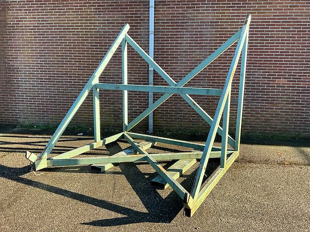 Transportbok 250x245x250cm v.v. heftrucksledes - afbeelding 1 van  4