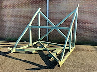 Transportbok 250x245x250cm v.v. heftrucksledes - afbeelding 1 van  4