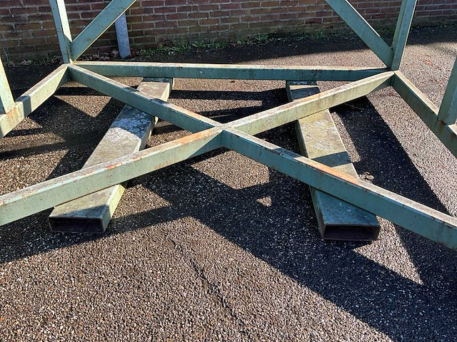 Transportbok 250x245x250cm v.v. heftrucksledes - afbeelding 3 van  4