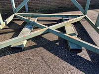 Transportbok 250x245x250cm v.v. heftrucksledes - afbeelding 3 van  4