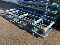 Transportbok 300x75cm v.v. heftrucksledes (13x) - afbeelding 2 van  4