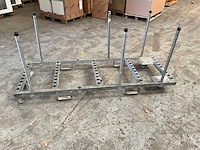 Transportbok v.v. rongen, sledes en wielen 200x78x90cm - afbeelding 1 van  3