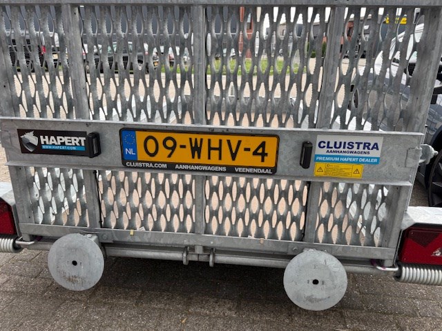 Transporter aanhanger hapert indigo 201 c39a met kenteken 09-whv-4. datum eerste toelating 15-06-2023. amx.... - afbeelding 7 van  10