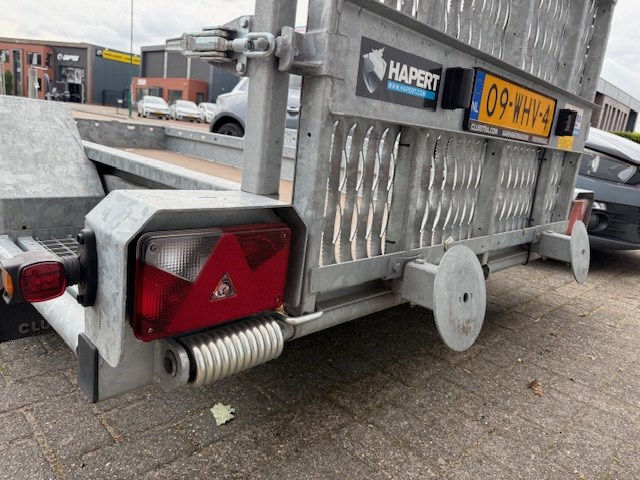 Transporter aanhanger hapert indigo 201 c39a met kenteken 09-whv-4. datum eerste toelating 15-06-2023. amx.... - afbeelding 8 van  10