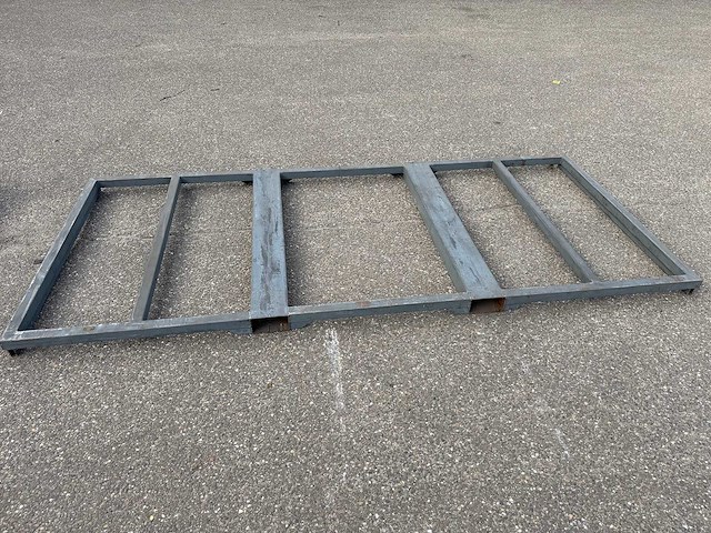 Transportframe 300x135cm v.v. heftrucksledes - afbeelding 1 van  3