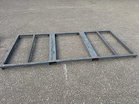 Transportframe 300x135cm v.v. heftrucksledes - afbeelding 1 van  3
