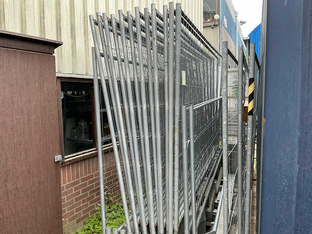 Transportframe met bouwhek (16x) - afbeelding 1 van  6