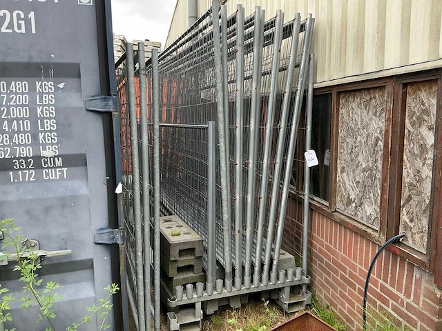 Transportframe met bouwhek (16x) - afbeelding 2 van  6